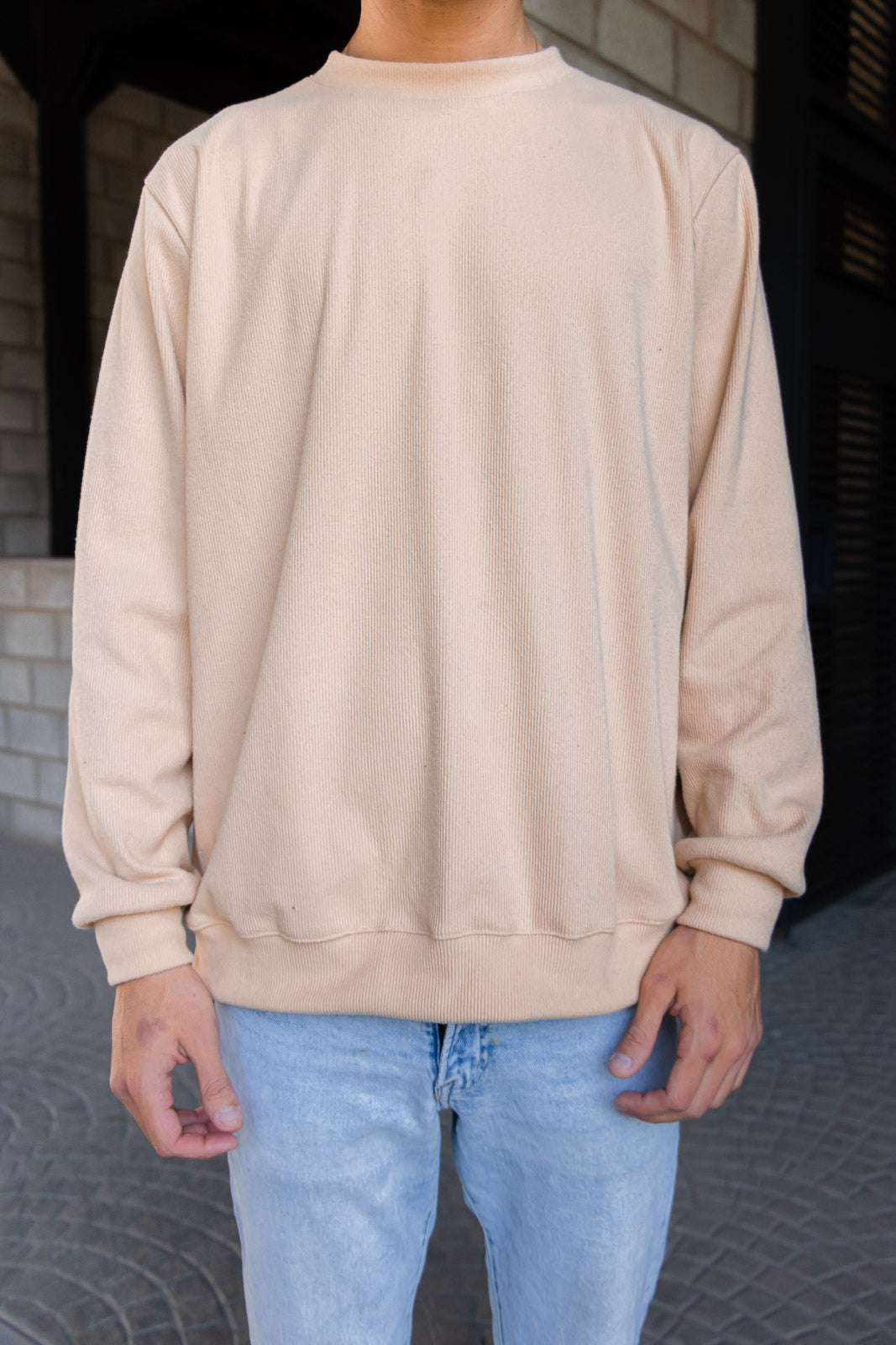 POLERA LOGAN - BEIGE