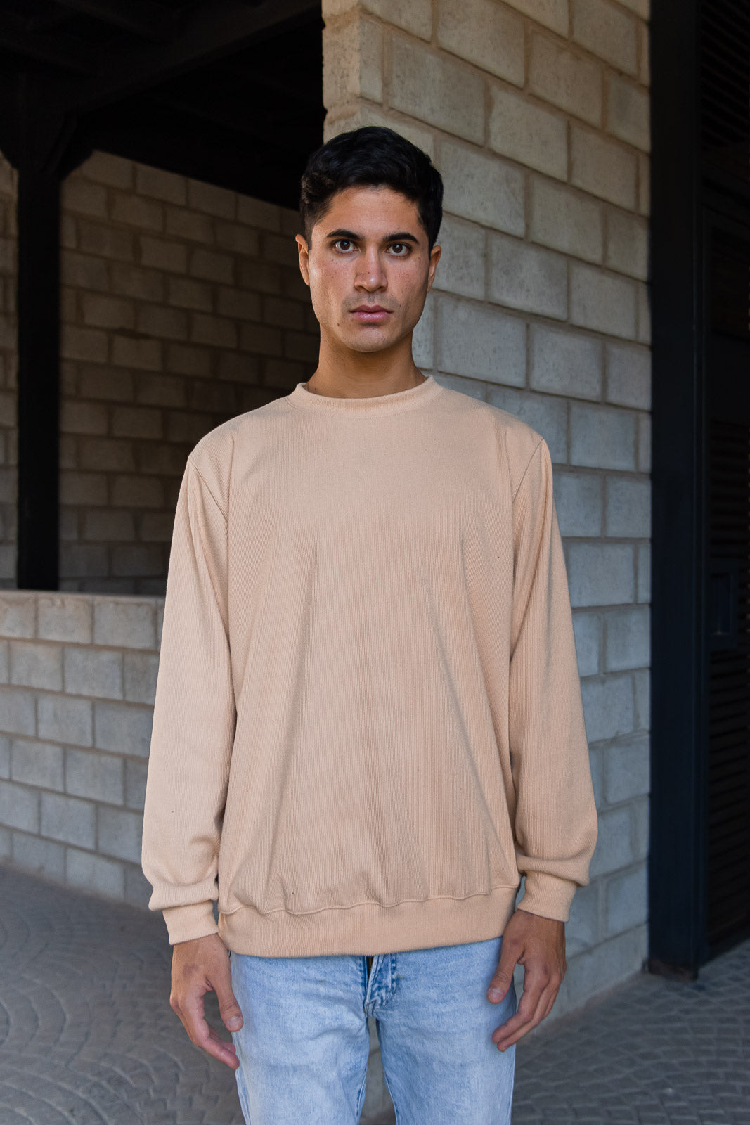 POLERA LOGAN - BEIGE