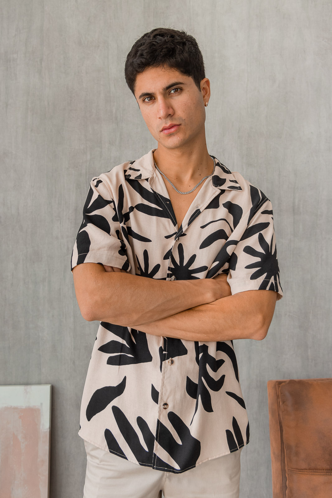 Camisa Barú - Nude Oasis