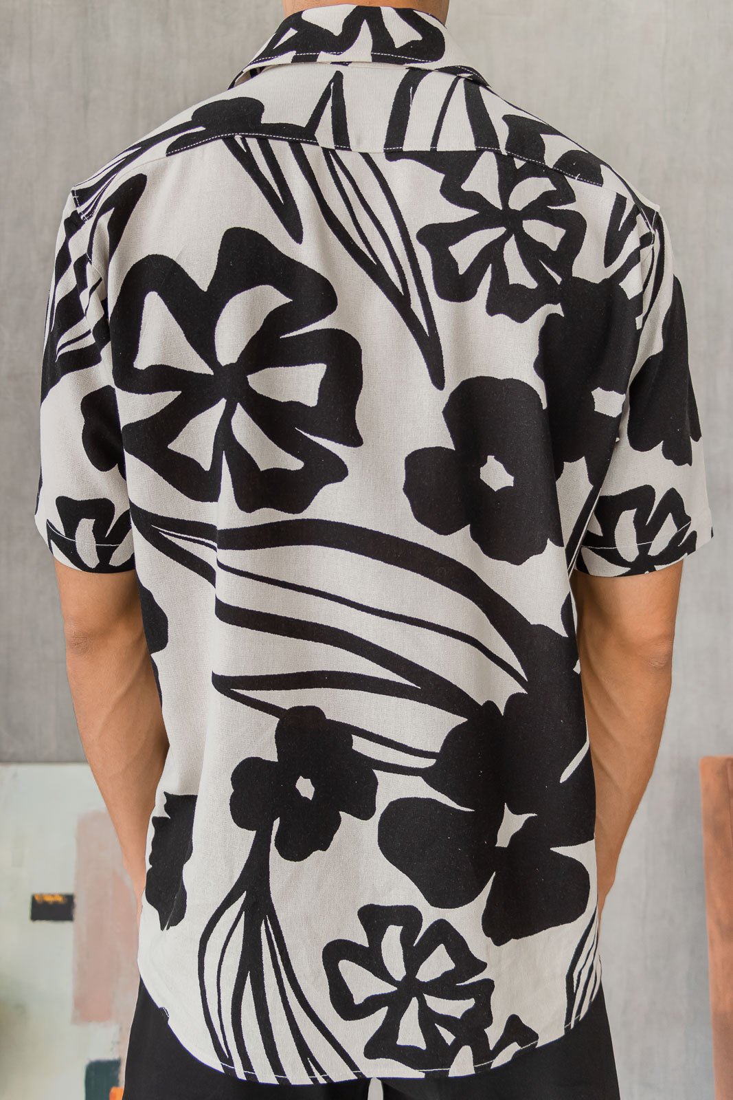 Camisa Capri - Nude Estampado