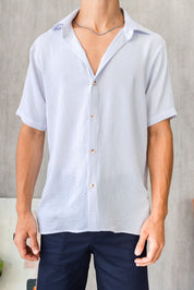 Camisa Capri - Blanco Nevea