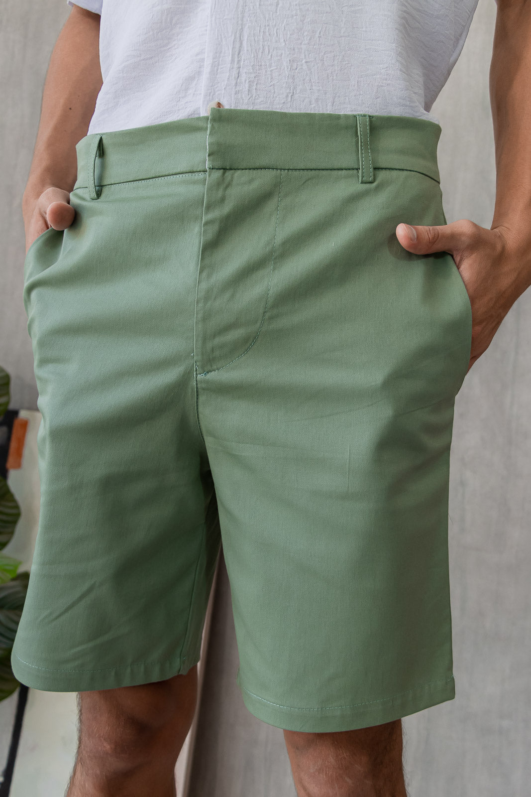 Short Liverpool -  Verde Pistacho