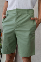 Short Liverpool -  Verde Pistacho