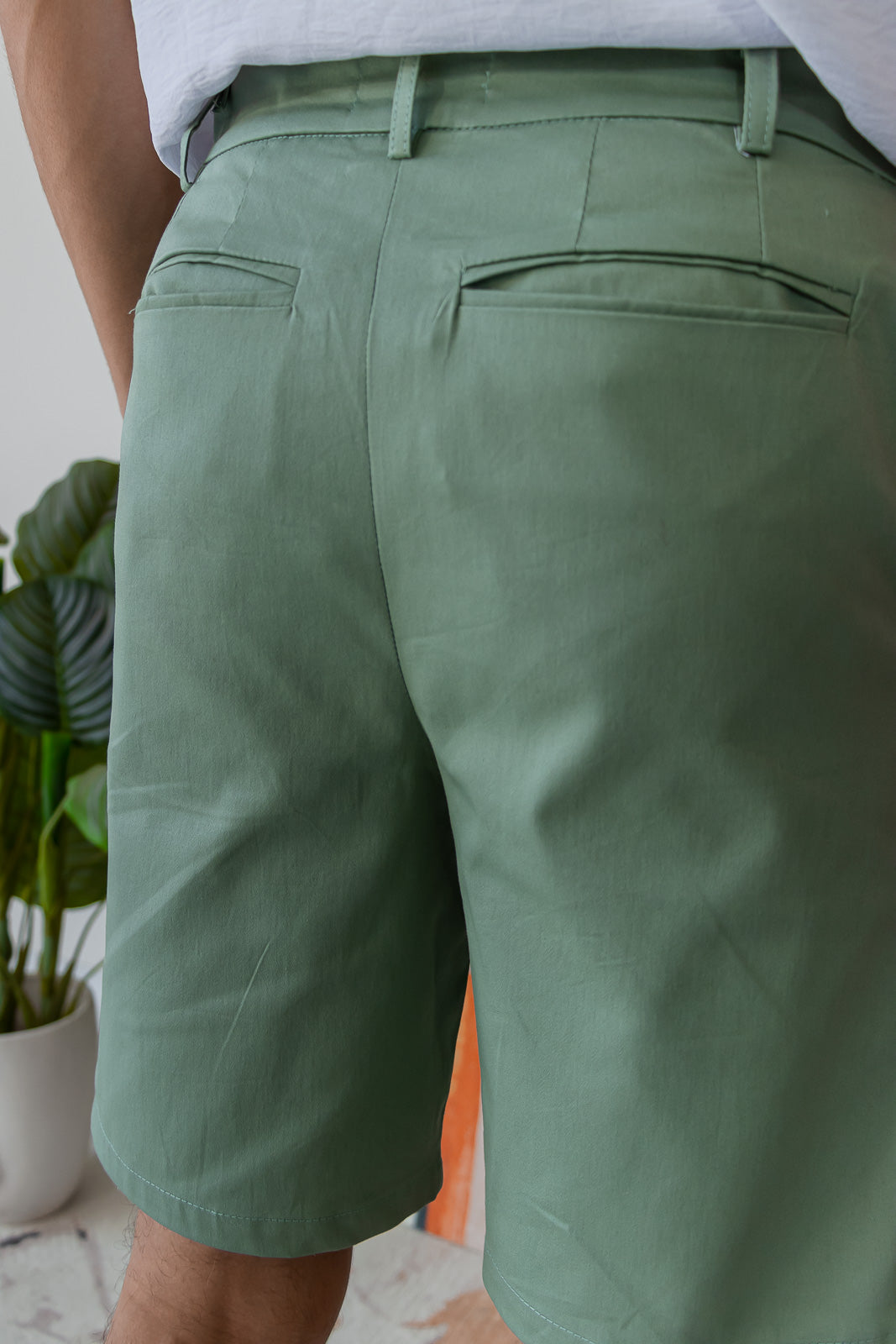 Short Liverpool -  Verde Pistacho