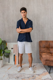 Camisa Capri - Azul Navy