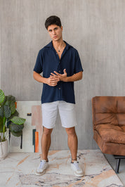 Camisa Capri - Azul Navy