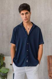 Camisa Capri - Azul Navy
