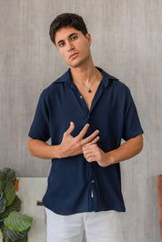 Camisa Capri - Azul Navy
