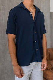 Camisa Capri - Azul Navy