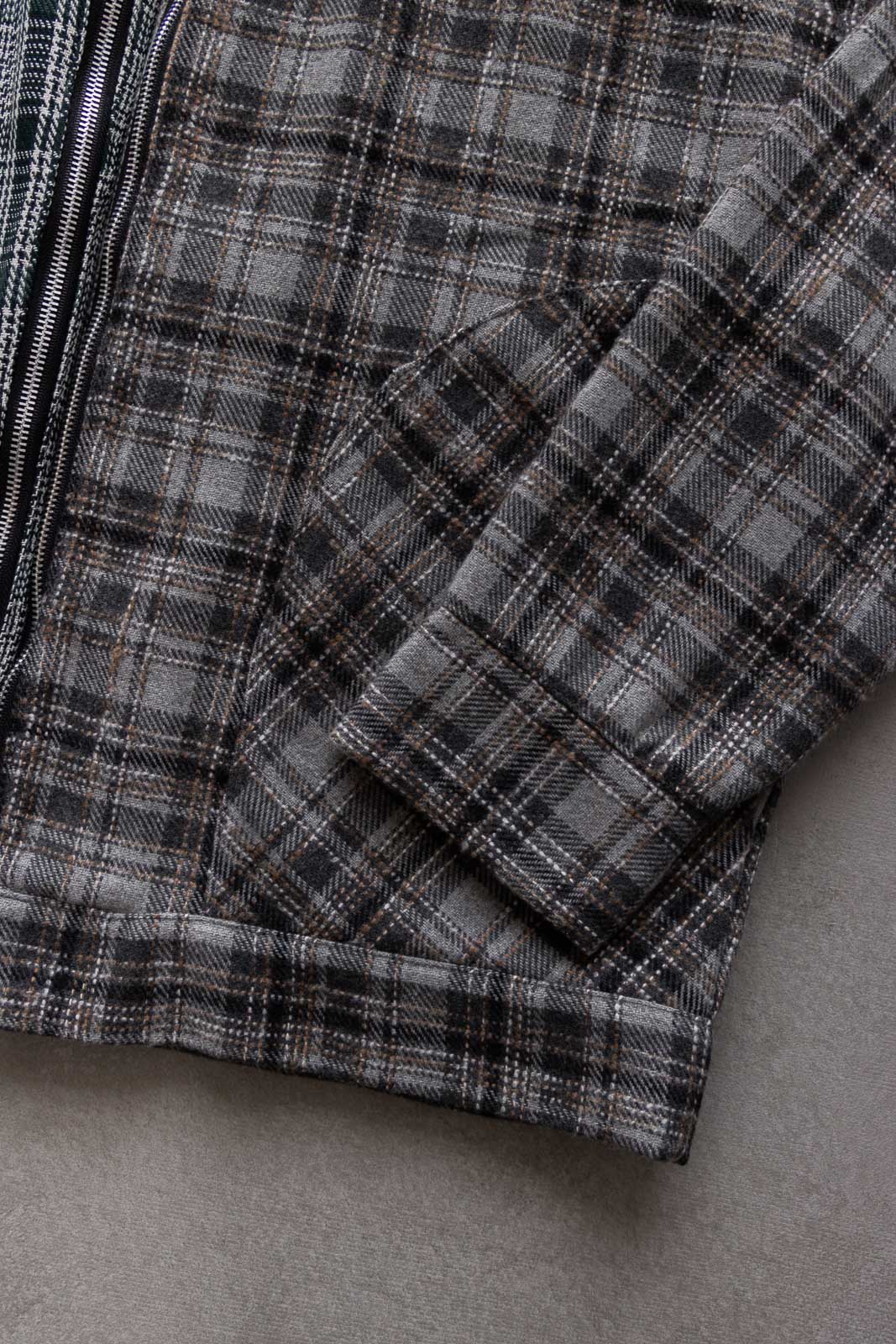 Casaca Londres - Gris Estampado