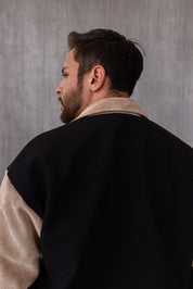 Casaca Bomber Bangkok  - Beige Bicolor