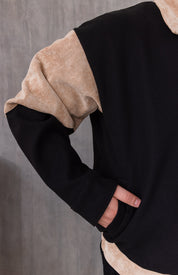 Casaca Bomber Bangkok  - Beige Bicolor