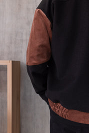 Casaca Bomber Bangkok - Marrón Bicolor