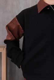 Casaca Bomber Bangkok - Marrón Bicolor