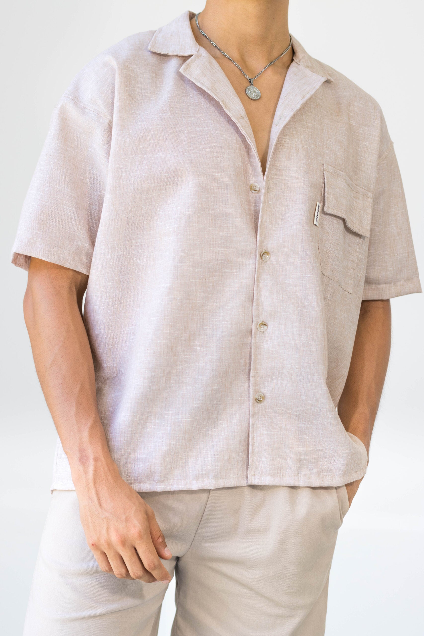 SANTORINI SHIRT - NUDE
