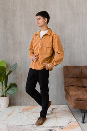 Jersey Cremallera Praga - Terracota