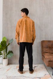 Jersey Cremallera Praga - Terracota