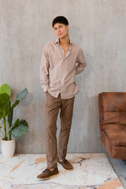 Porto Shirt - Brown