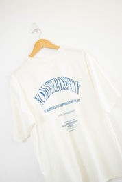 T - SHIRT - NO MATTER DESTINY WHITE