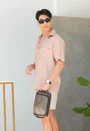 CARTAGENA SHIRT - NUDE