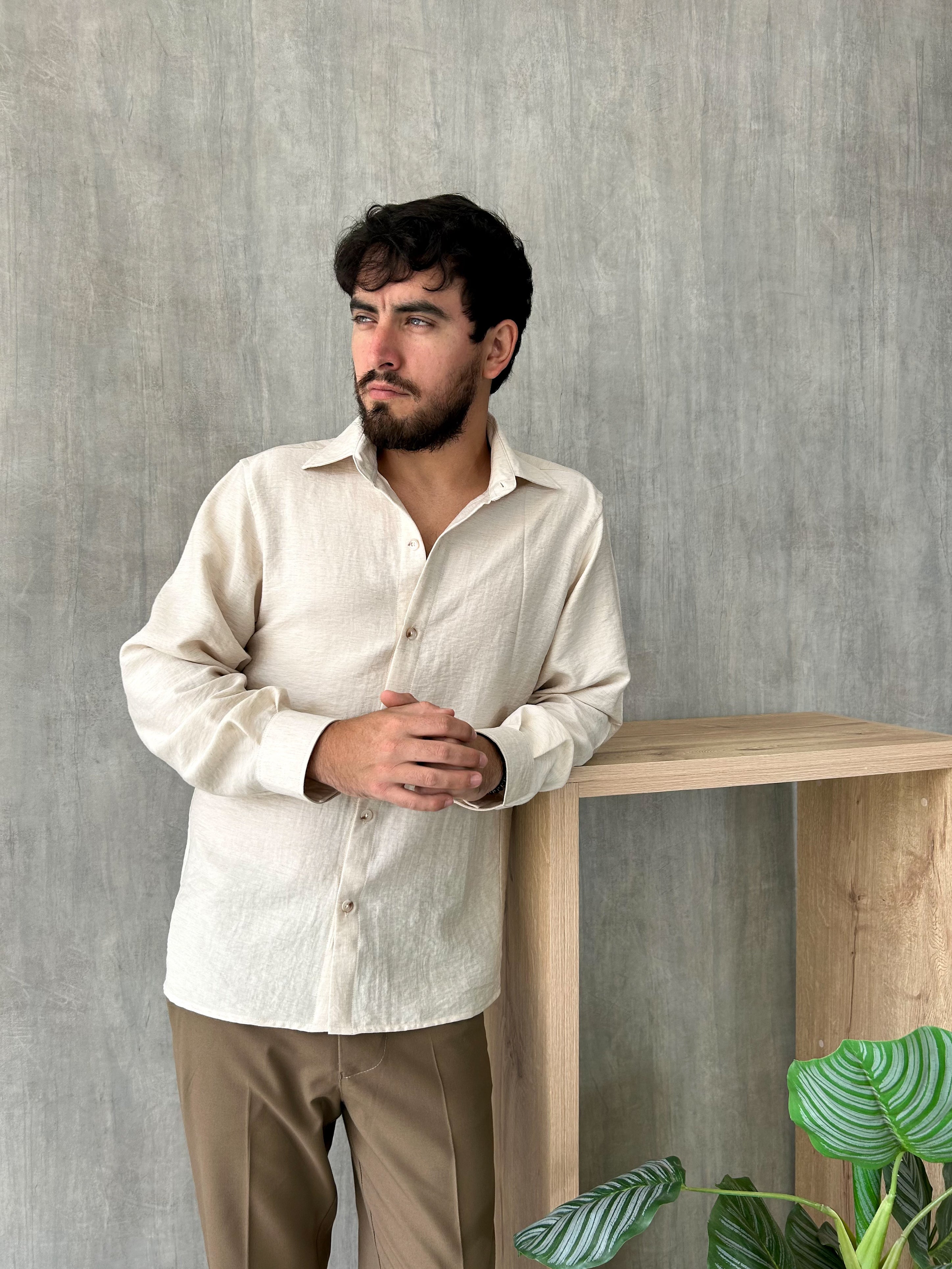 Camisa Apolo - Beige