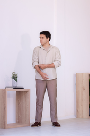 Camisa Oxford - Beige Arena