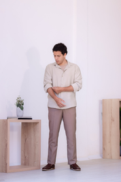Camisa Oxford - Beige Arena