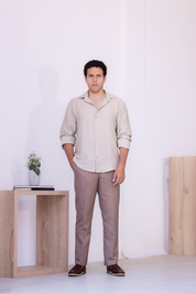 Camisa Oxford - Beige Arena