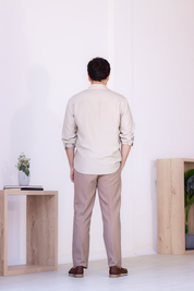 Camisa Oxford - Beige Arena