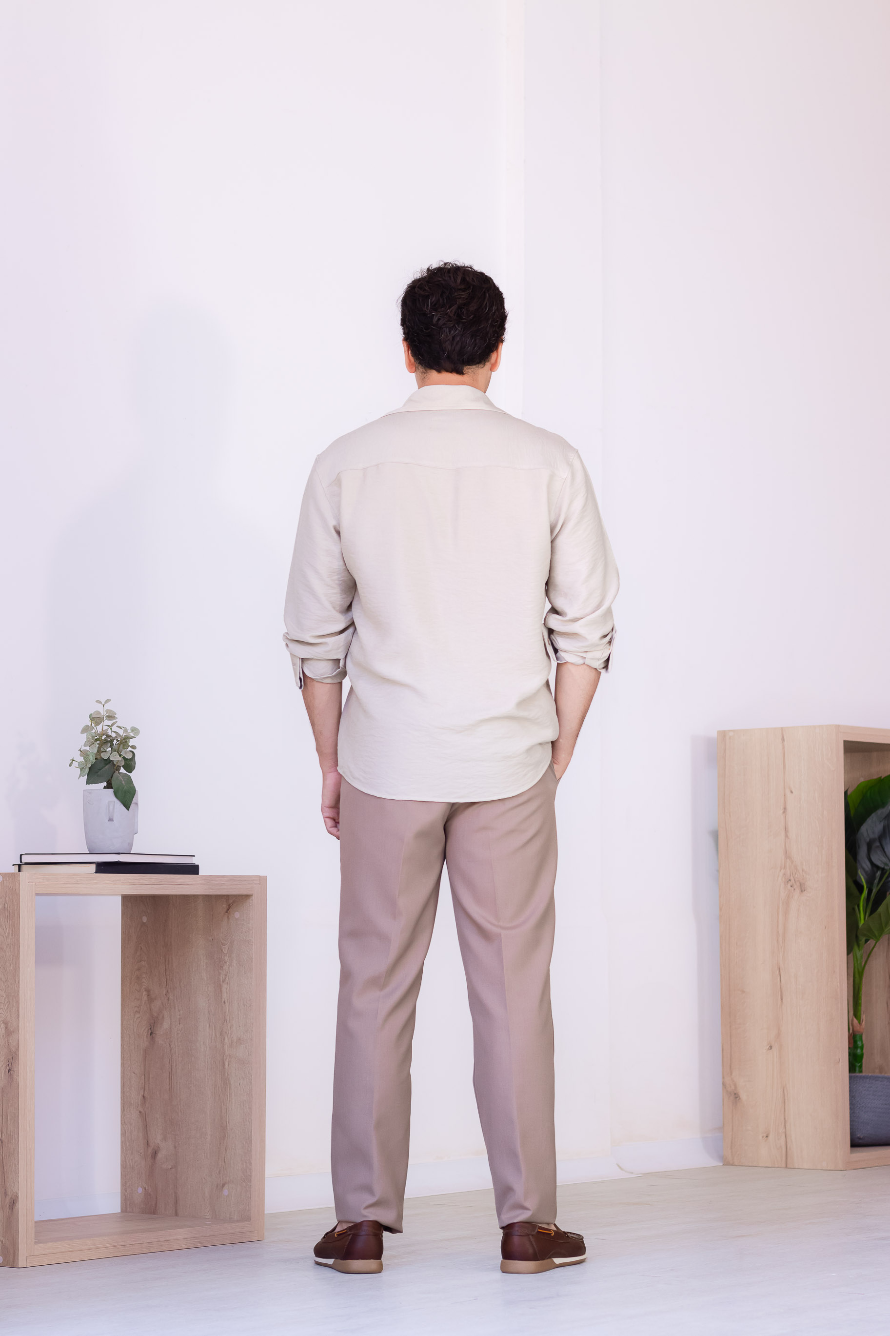 Camisa Oxford - Beige Arena