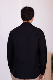 Camisa Oxford - Negro