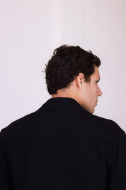 Camisa Oxford - Negro