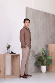 Camisa Oxford - Marrón