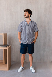 Camisa Cairo - Azul Navy