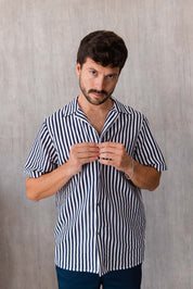 Camisa Cairo - Azul Navy