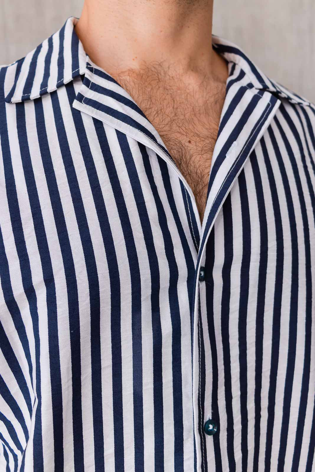 Camisa Cairo - Azul Navy