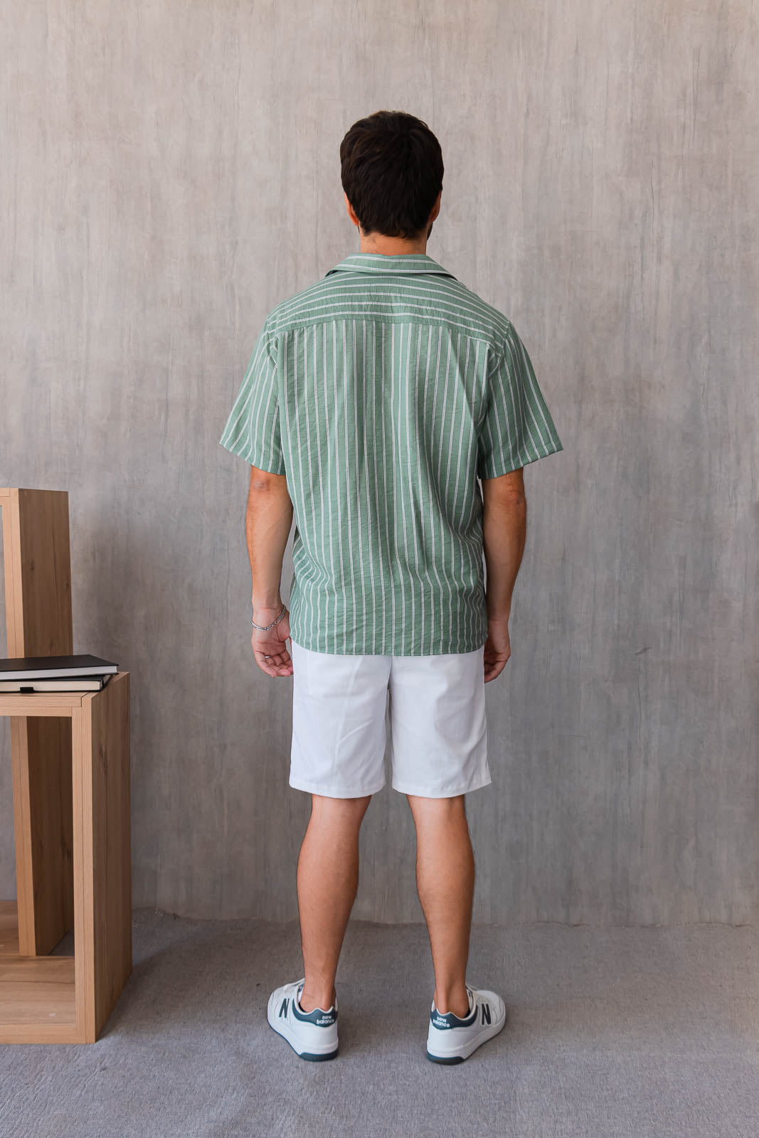 Camisa Cairo - Verde Pistacho