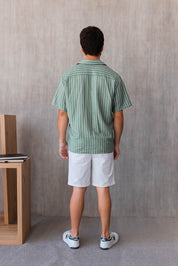 Camisa Cairo - Verde Pistacho