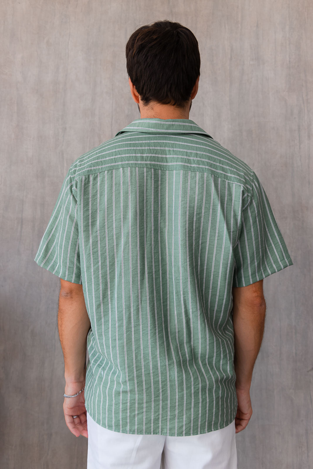 Camisa Cairo - Verde Pistacho