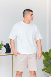 BOXY TEE - WHITE