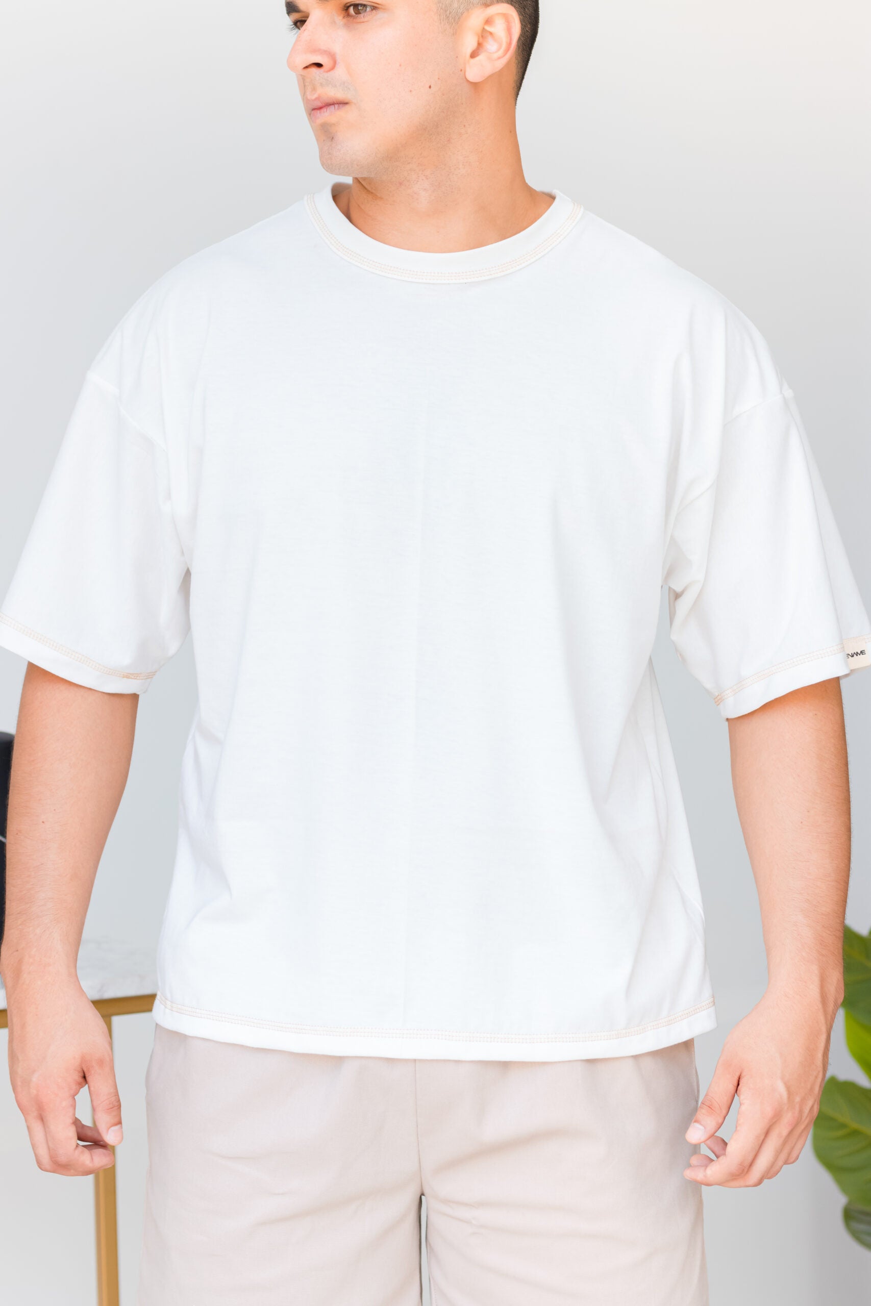 BOXY TEE - WHITE