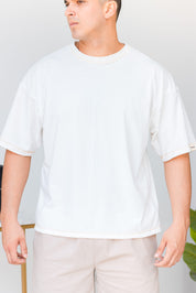 BOXY TEE - WHITE