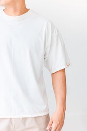 BOXY TEE - WHITE