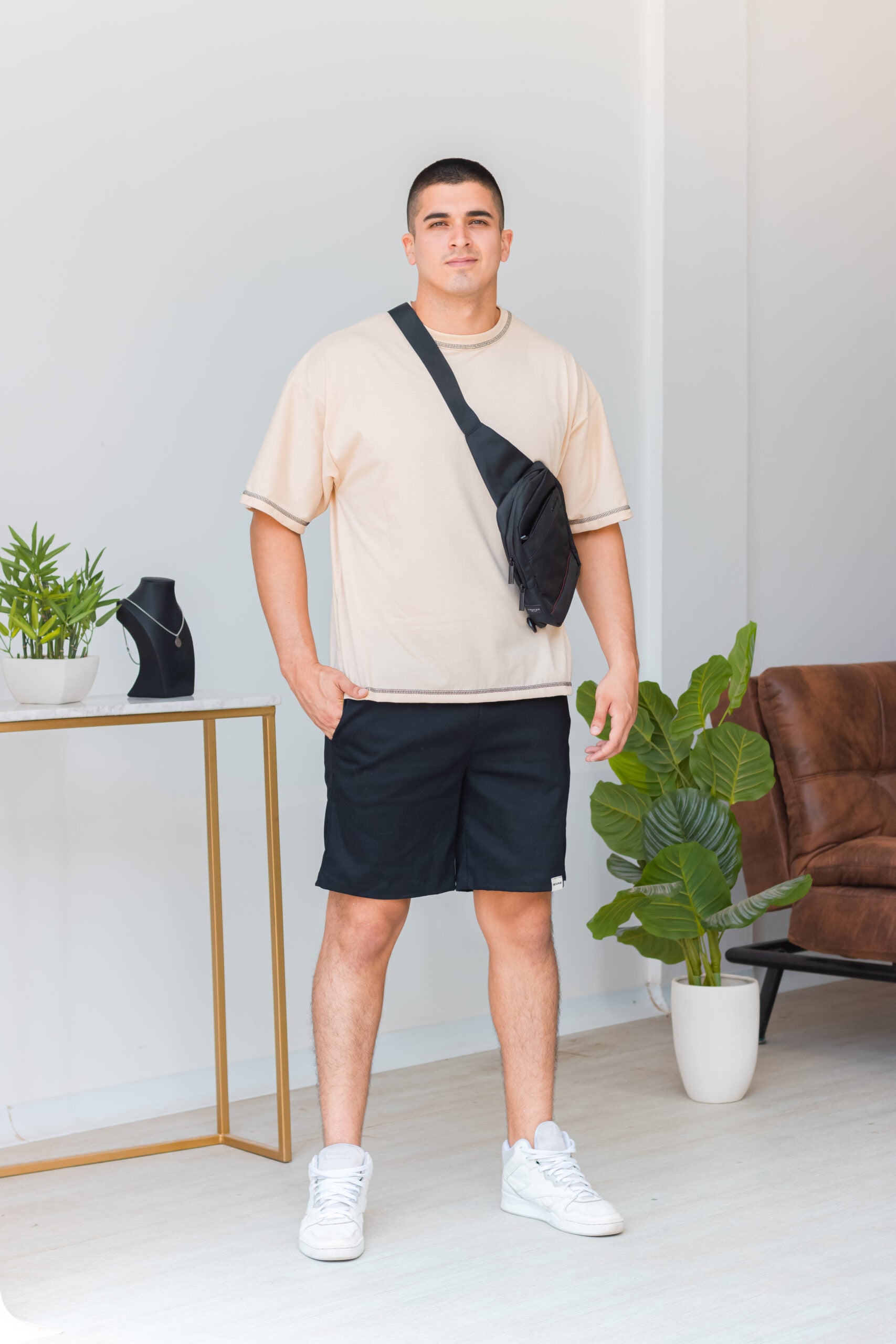 BOXY TEE - NUDE