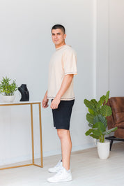 BOXY TEE - NUDE