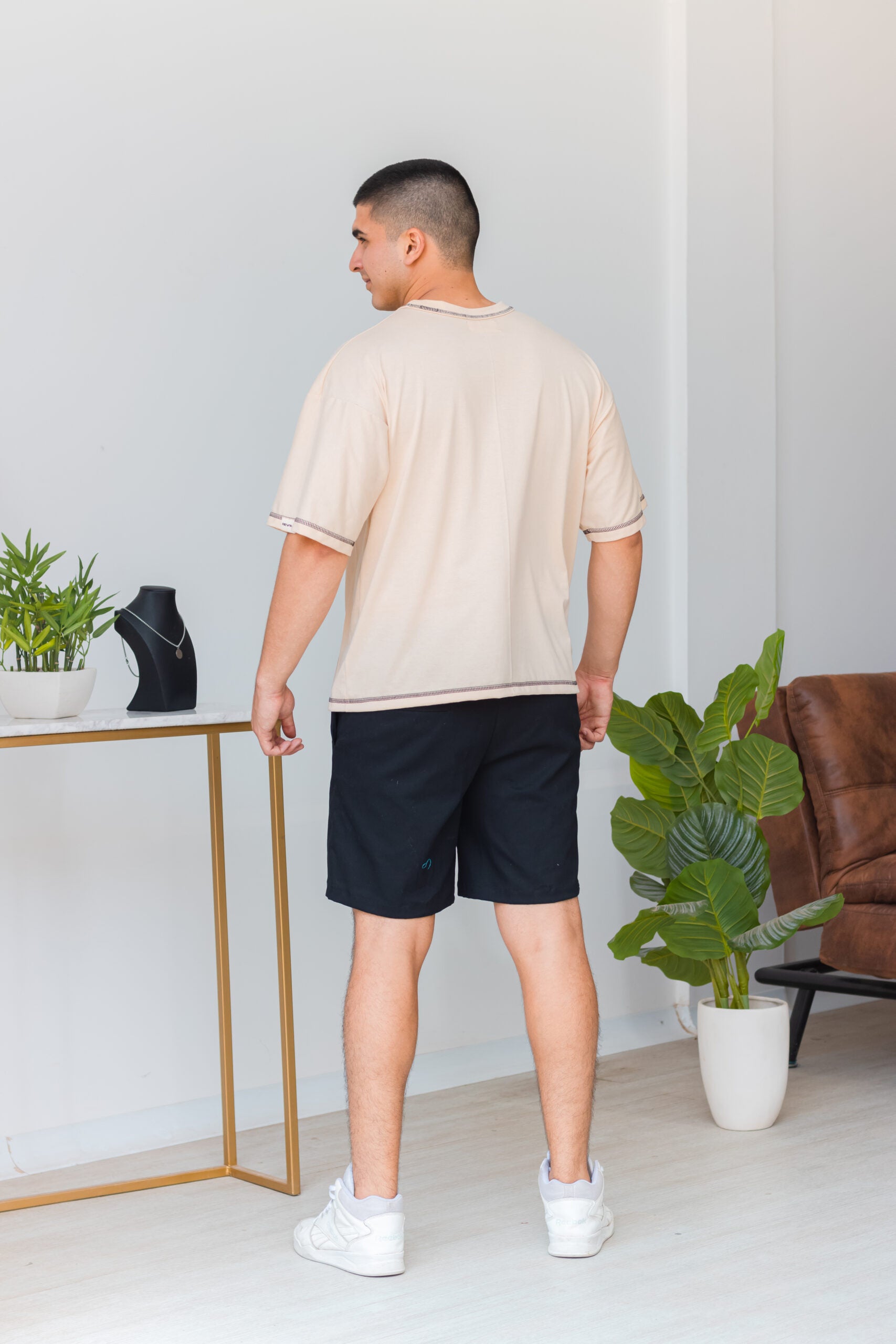 BOXY TEE - NUDE