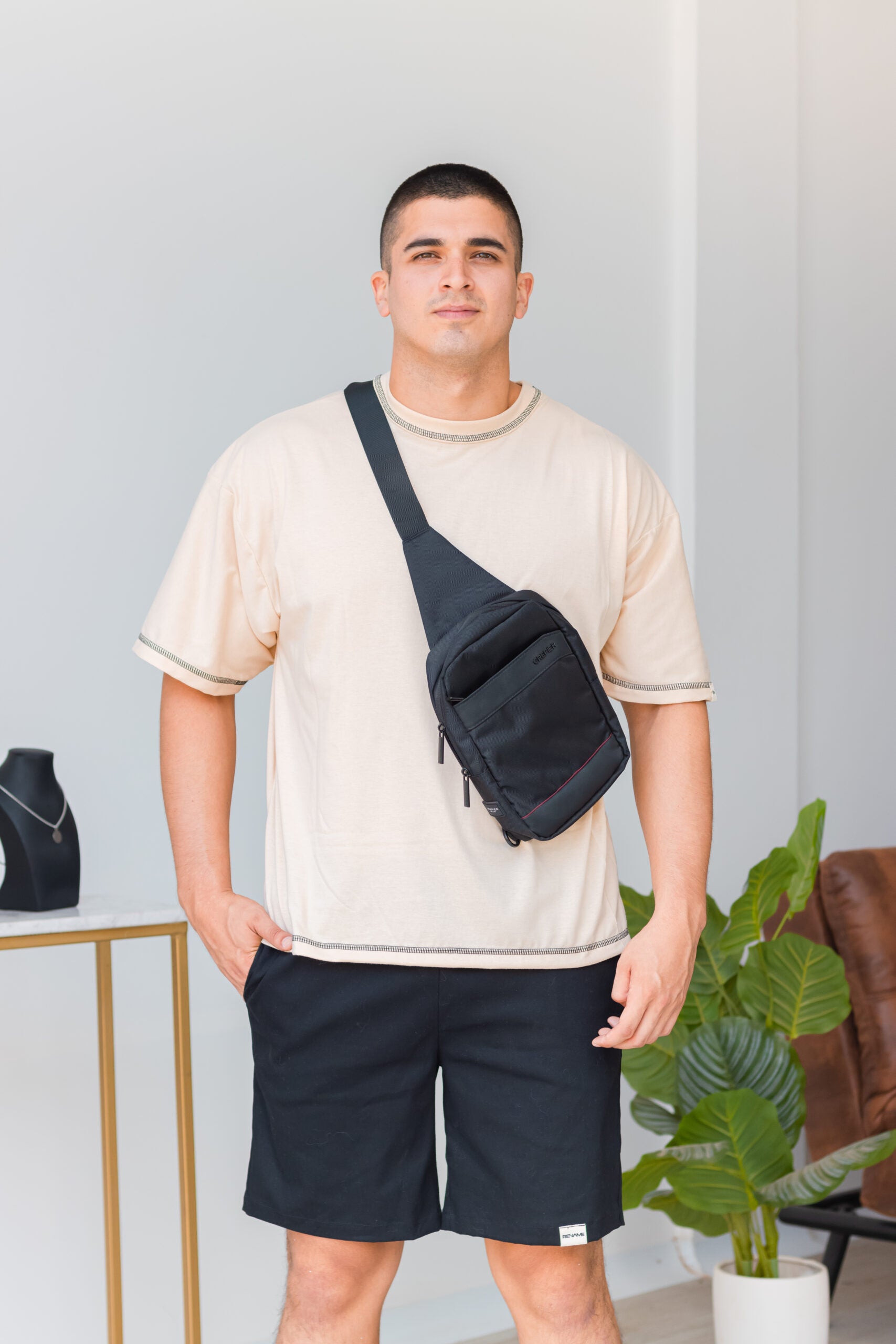 BOXY TEE - NUDE