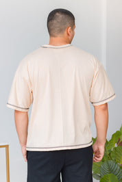 BOXY TEE - NUDE