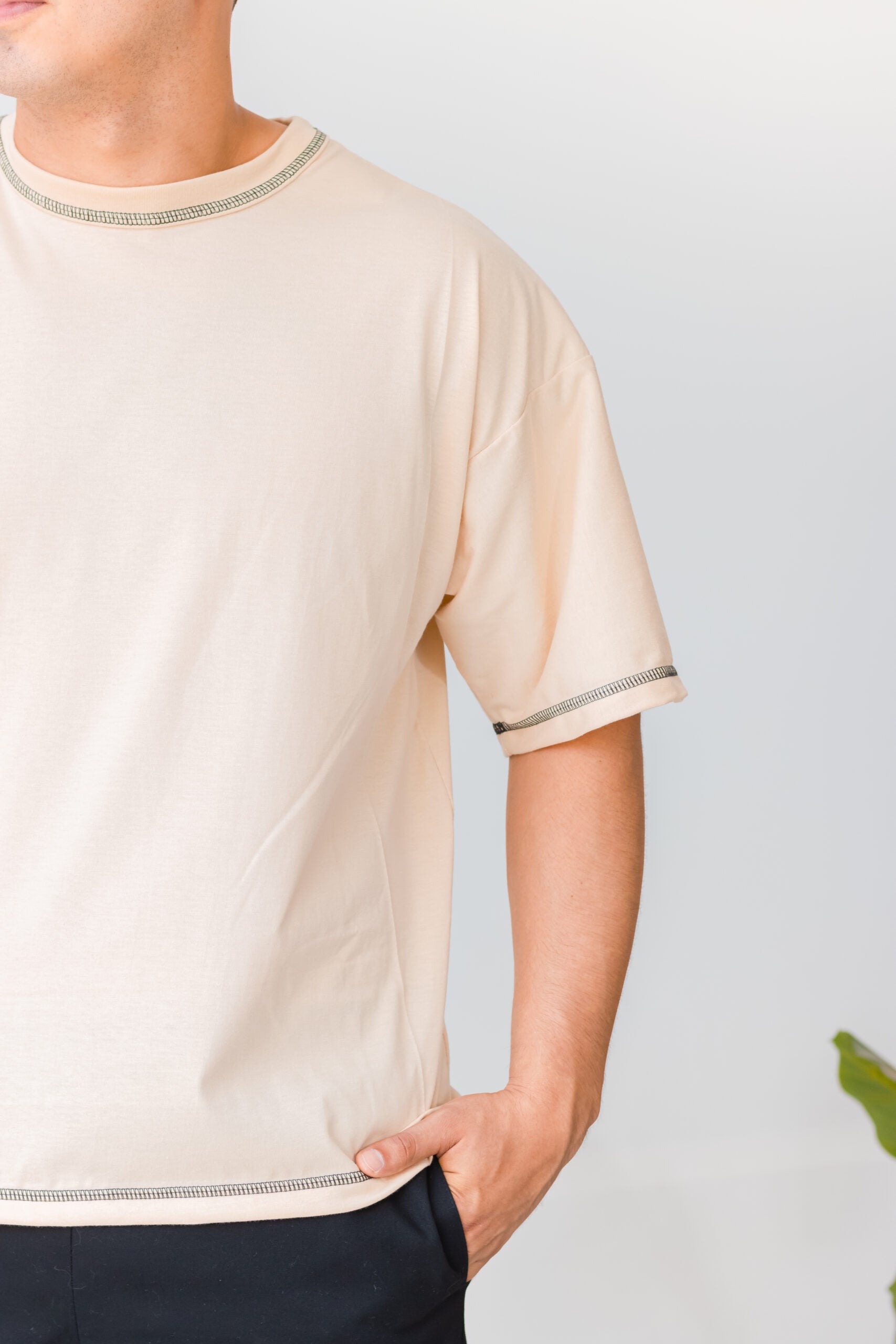 BOXY TEE - NUDE