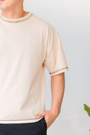 BOXY TEE - NUDE
